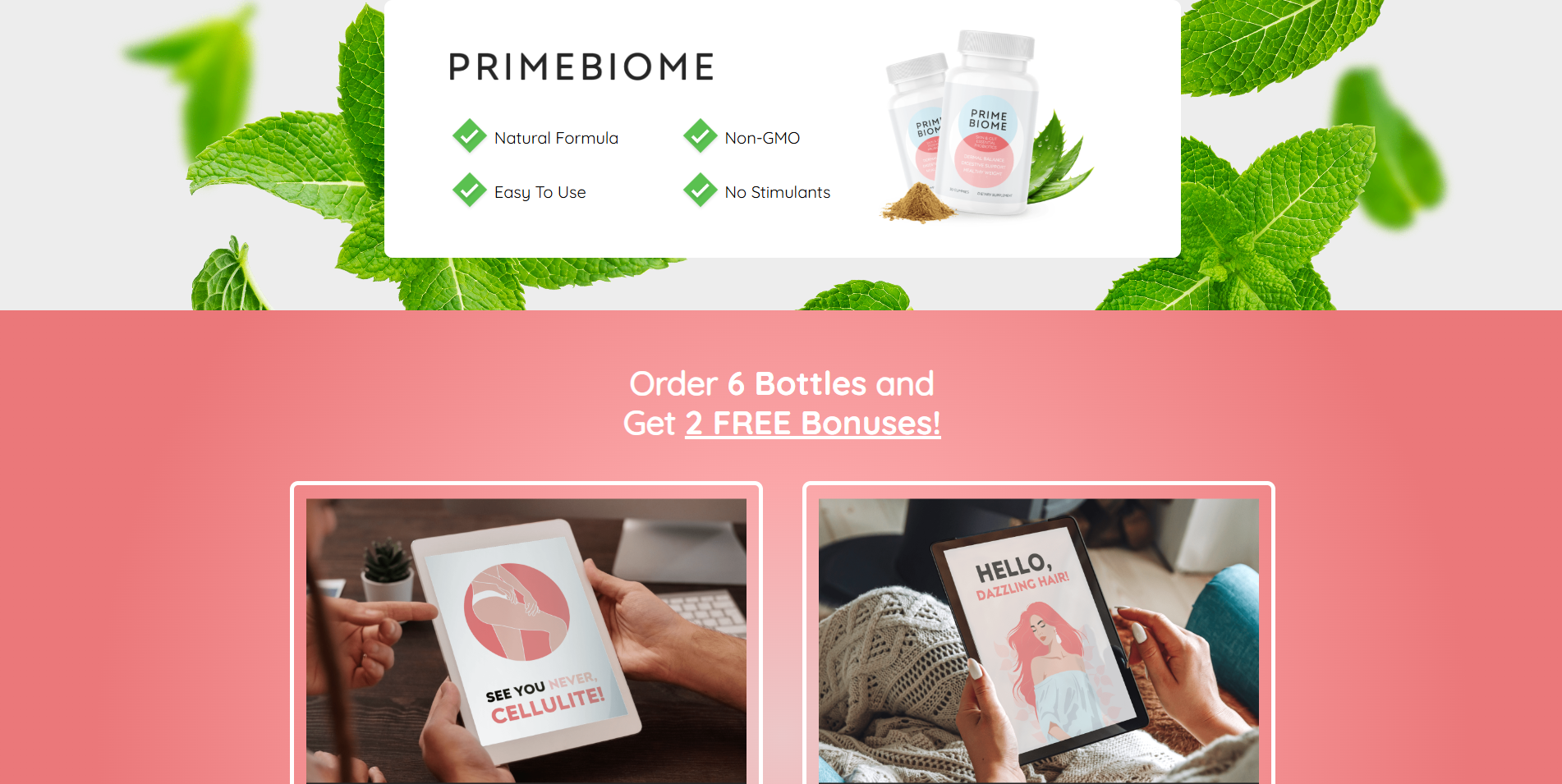 Close-up of Prime Biome gummies, highlighting natural probiotic ingredients for skin and digestion